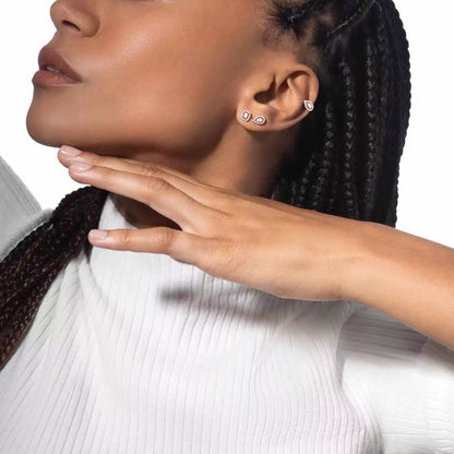 [LUXE] Diamond Earrings 0,10ct My Twin 1+2