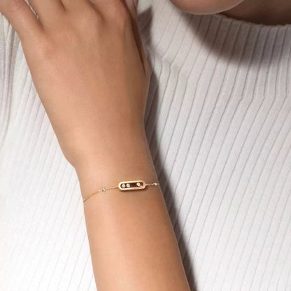 [LUXE] Baby Move Diamond Bracelet