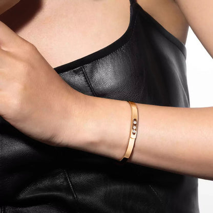[LUXE] Move Noa Diamond Bangle Bracelet