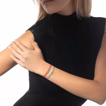 [LUXE] Messika Care(s) pink cord pavé bracelet