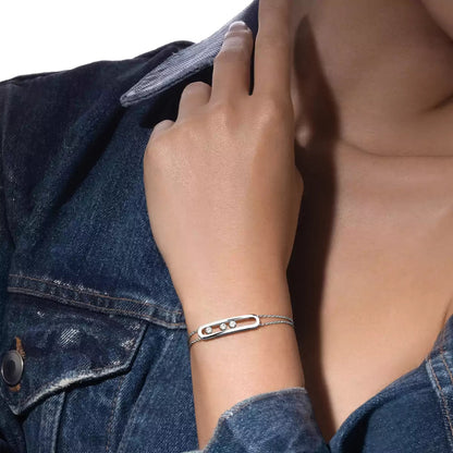 [LUXE] Lucky Eye Diamond Bracelet