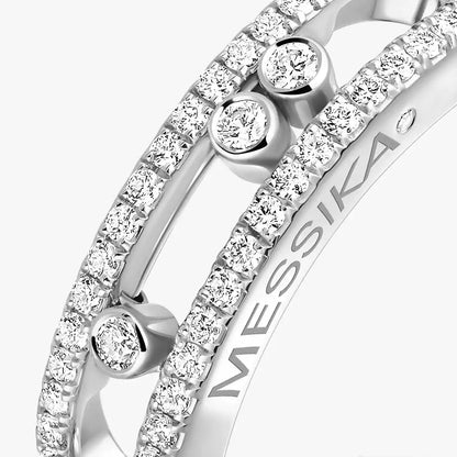 [LUXE]  Baby Move Gold Diamond Pave_ Ring