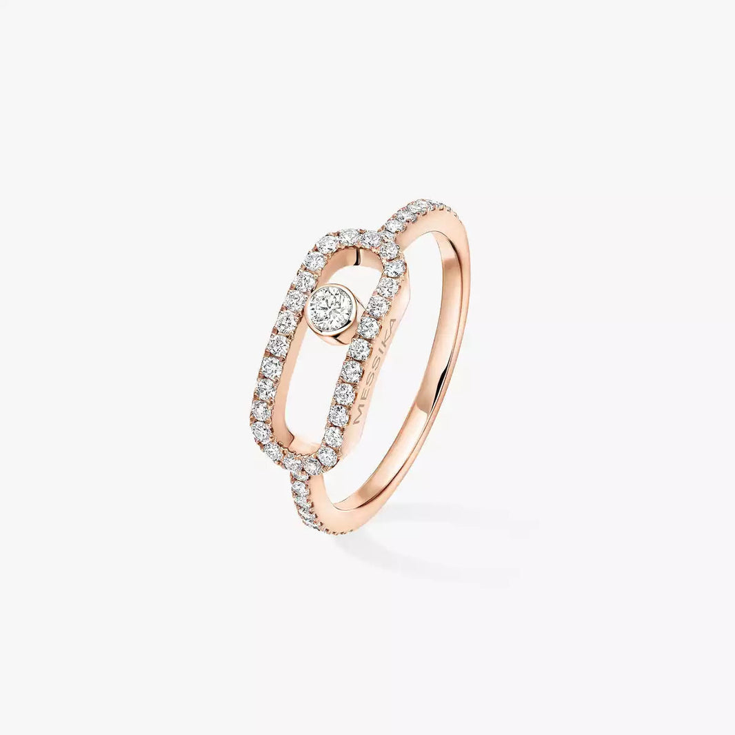 [LUXE] Move Uno Diamond Ring in Gold