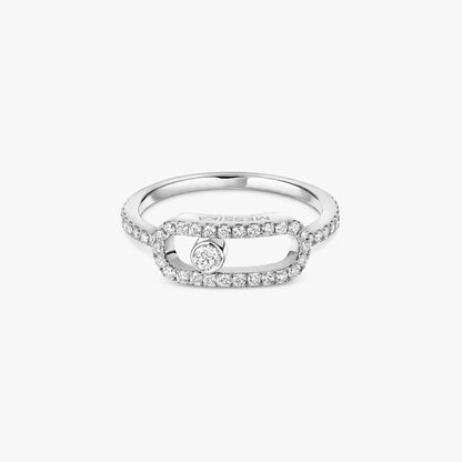 [LUXE] Move Uno Diamond Ring in Gold