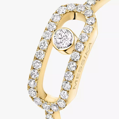 [LUXE] Move Uno Diamond Ring in Gold