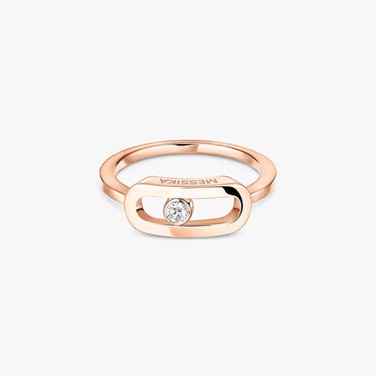 [LUXE] Move Uno Diamond Ring in Gold