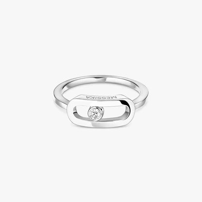 [LUXE] Move Uno Diamond Ring in Gold