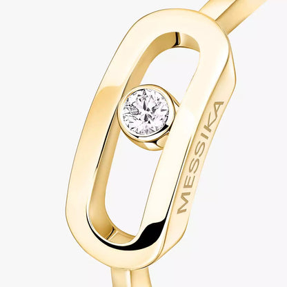 [LUXE] Move Uno Diamond Ring in Gold