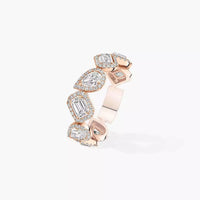 [LUXE] Diamond Wedding Ring My Twin