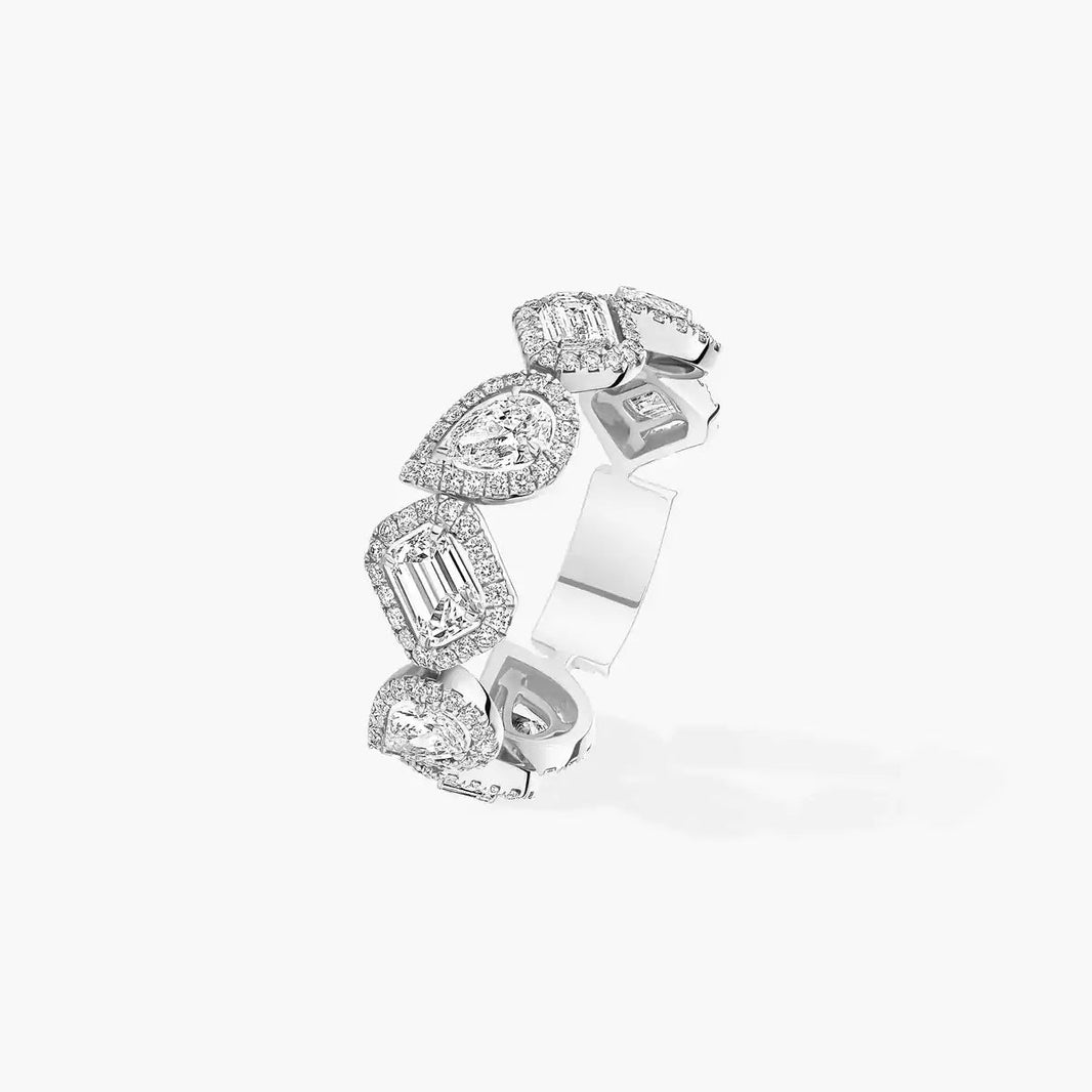 [LUXE] Diamond Wedding Ring My Twin