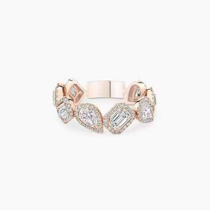 [LUXE] Diamond Wedding Ring My Twin