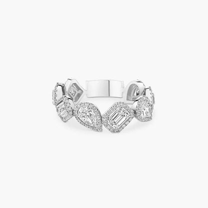 [LUXE] Diamond Wedding Ring My Twin