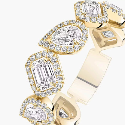 [LUXE] Diamond Wedding Ring My Twin