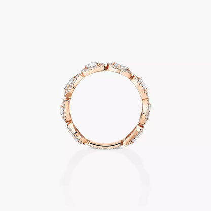 [LUXE] Diamond Wedding Ring My Twin