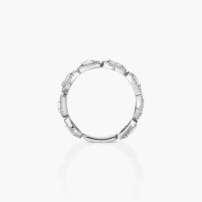 [LUXE] Diamond Wedding Ring My Twin