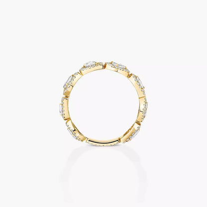 [LUXE] Diamond Wedding Ring My Twin