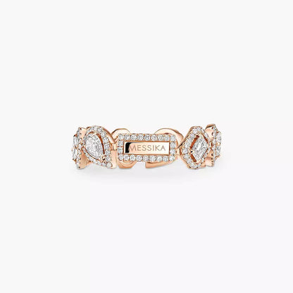 [LUXE] Diamond Wedding Ring My Twin