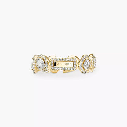 [LUXE] Diamond Wedding Ring My Twin