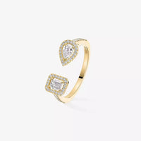[LUXE] My Twin Toi Gold Diamond Ring