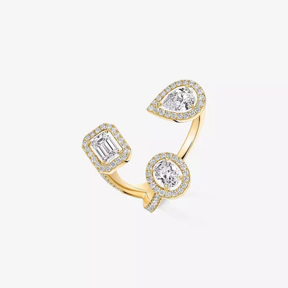 [[LUXE]  Diamond Ring 0,25ct My Twin Trilogy