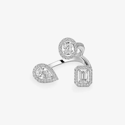 [[LUXE]  Diamond Ring 0,25ct My Twin Trilogy