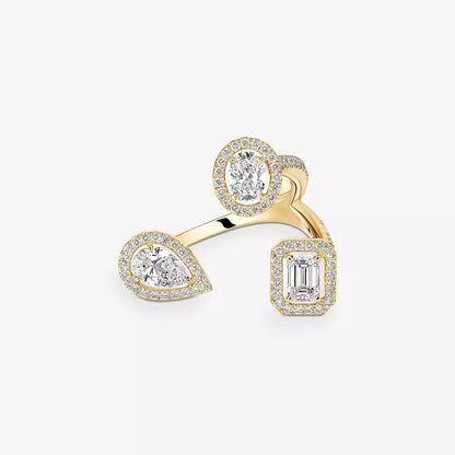 [[LUXE]  Diamond Ring 0,25ct My Twin Trilogy