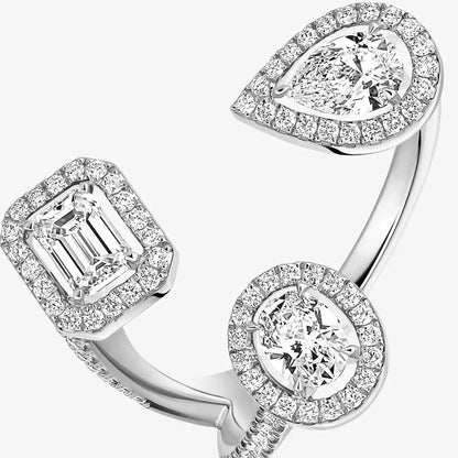 [[LUXE]  Diamond Ring 0,25ct My Twin Trilogy