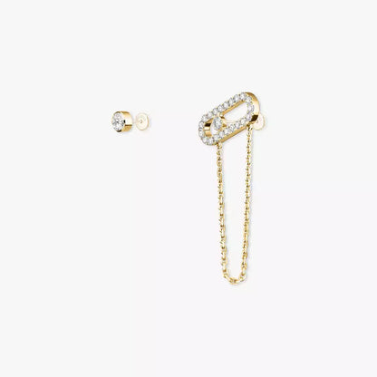 [LUXE] Move Uno Diamond Earrings