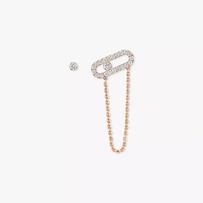 [LUXE] Move Uno Diamond Earrings