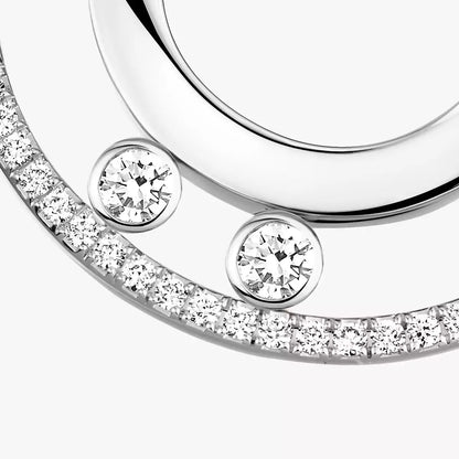 [LUXE] Move Romane Small Diamond Hoop Earrings