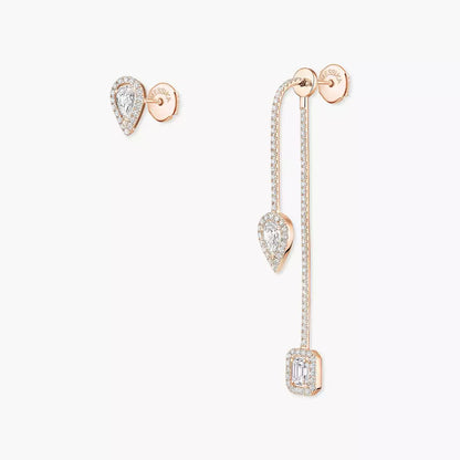 [LUXE] Diamond Drop Earrings My Twin