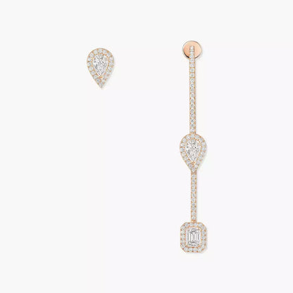 [LUXE] Diamond Drop Earrings My Twin