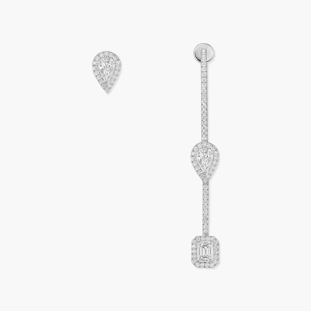[LUXE] Diamond Drop Earrings My Twin