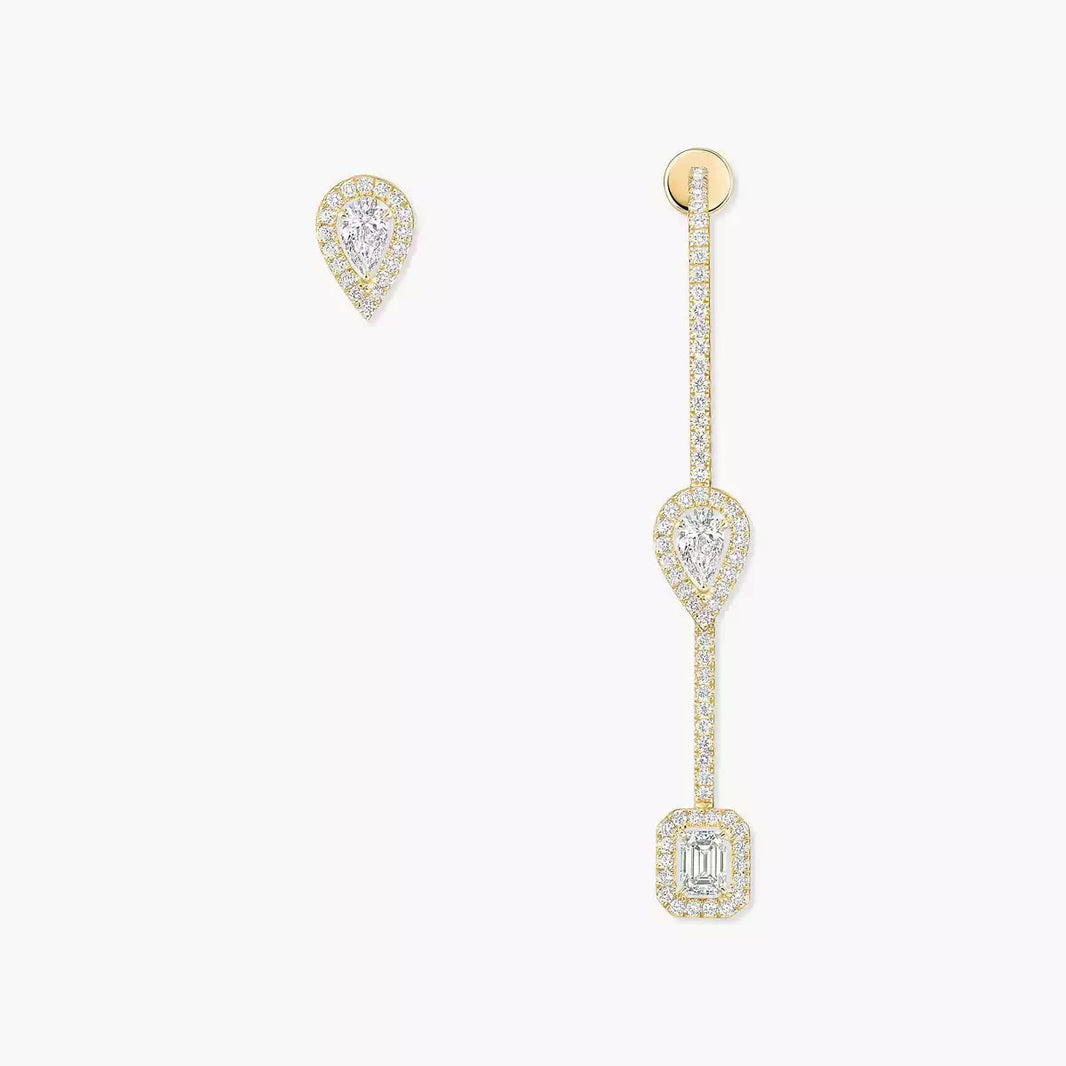 [LUXE] Diamond Drop Earrings My Twin