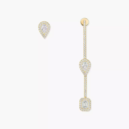[LUXE] Diamond Drop Earrings My Twin