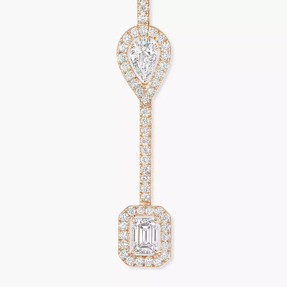 [LUXE] Diamond Drop Earrings My Twin