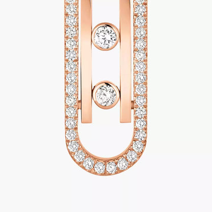 [LUXE] Diamond Pendant Earrings Move 10Th