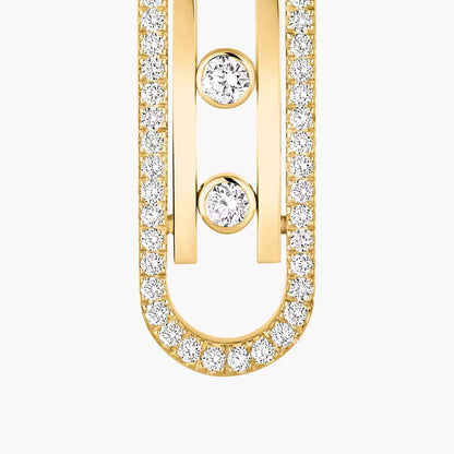 [LUXE] Diamond Pendant Earrings Move 10Th