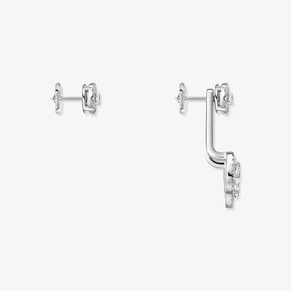 [LUXE]  My Twin Trio  Diamond Earrings