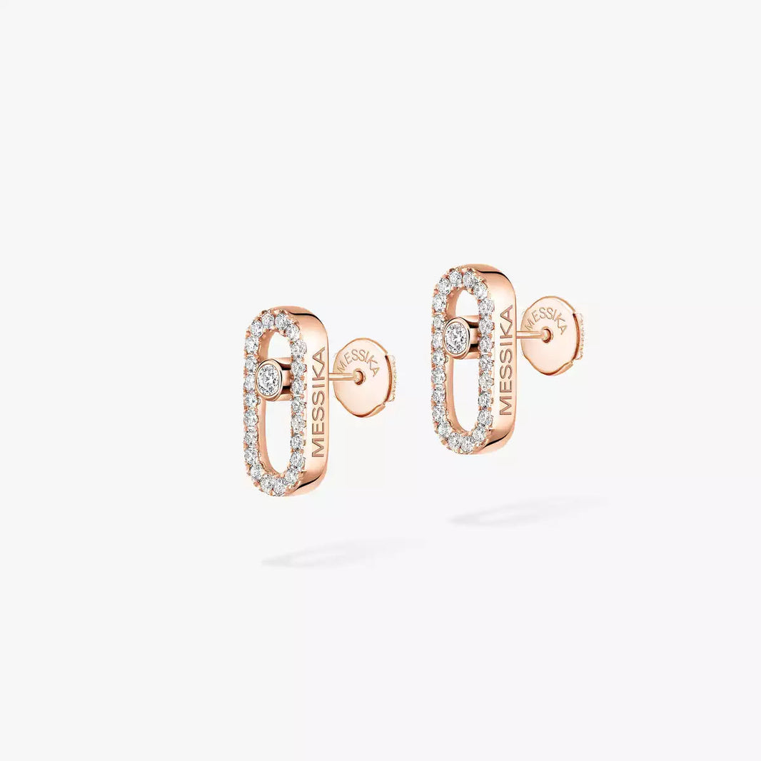 [LUXE] Move Uno Diamond Earrings