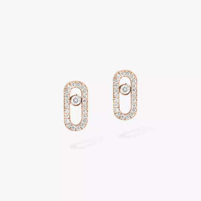 [LUXE] Move Uno Diamond Earrings