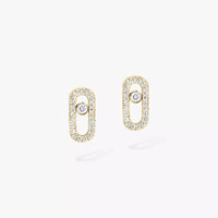[LUXE] Move Uno Diamond Earrings