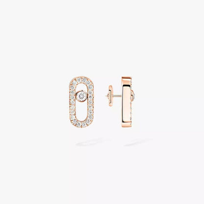 [LUXE] Move Uno Diamond Earrings