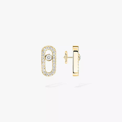 [LUXE] Move Uno Diamond Earrings