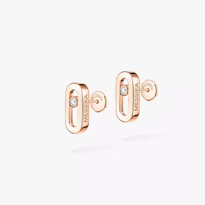 [LUXE] Move Uno Diamond Stud Earrings