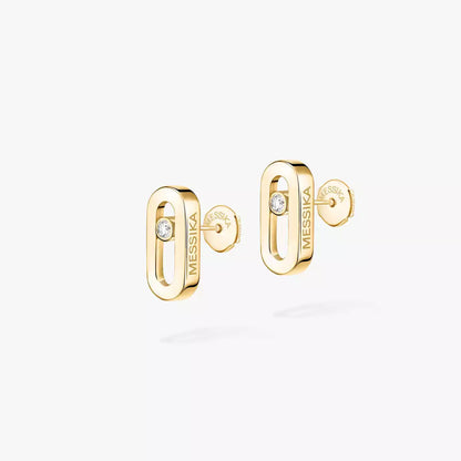 [LUXE] Move Uno Diamond Stud Earrings