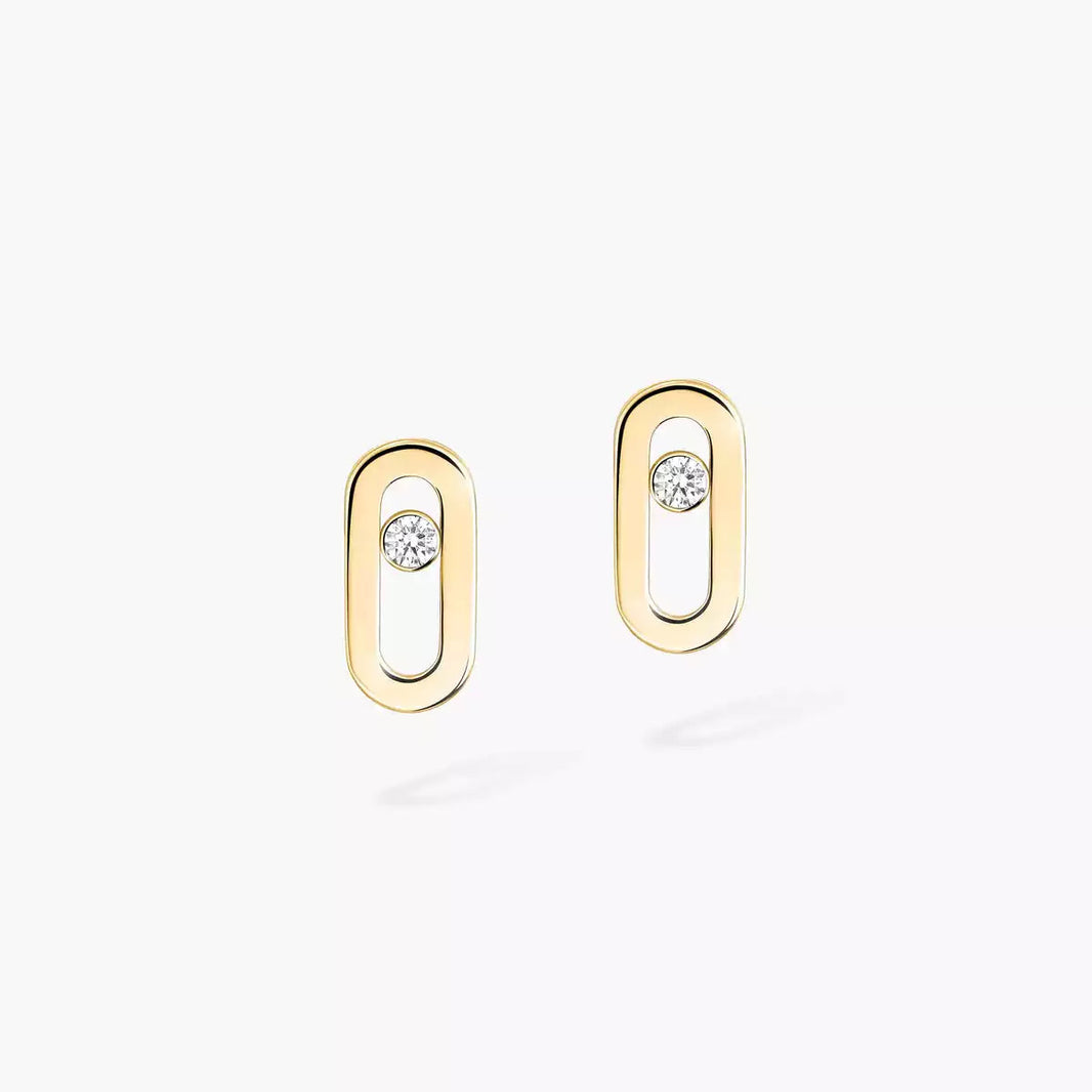 [LUXE] Move Uno Diamond Stud Earrings