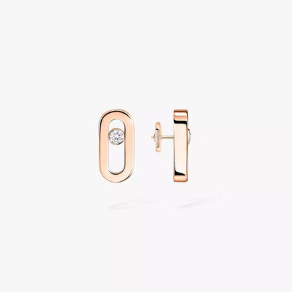 [LUXE] Move Uno Diamond Stud Earrings