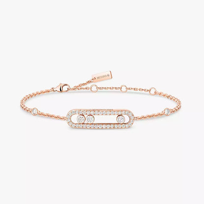 [LUXE] Pavé Baby Move Diamond Bracelet