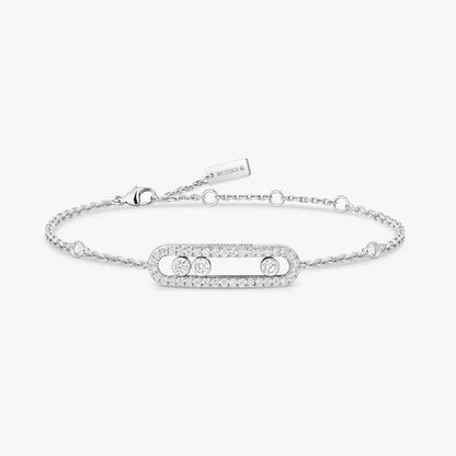[LUXE] Pavé Baby Move Diamond Bracelet